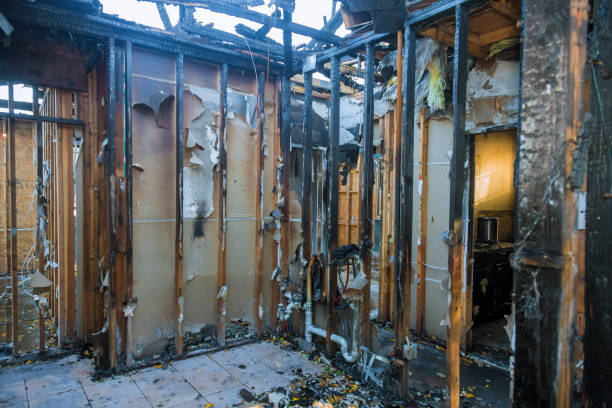 Professional Fire Board Up technician working in Germantown, OH